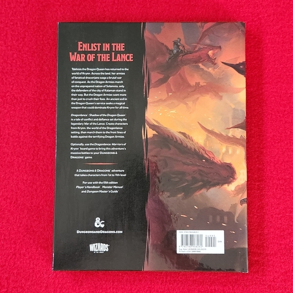 โ๏ธ Dragonlance: Shadow of the Dragon Queen  Hardcover Book - D&D Excellent - Picture 2 of 11
